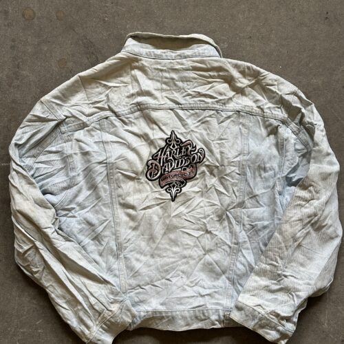 25x Reworked Embroidery Denim Jacket - Image 3