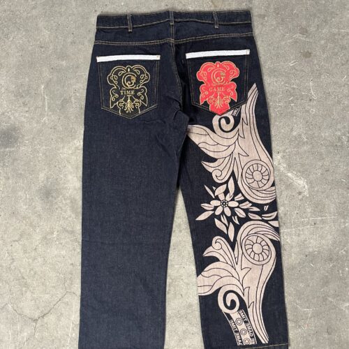 30x Rework Embroidery Hip-Hop Pants - Image 3